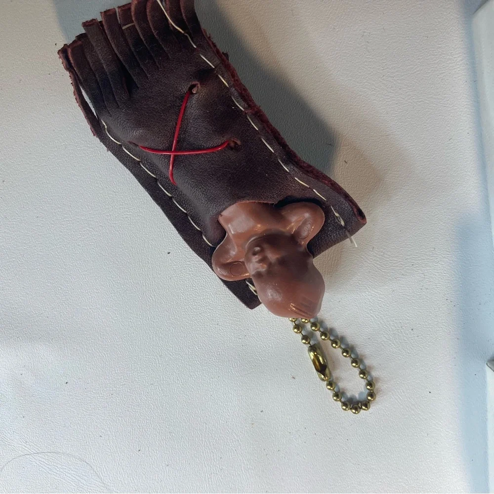 Mister Indians baby in blanket key chain